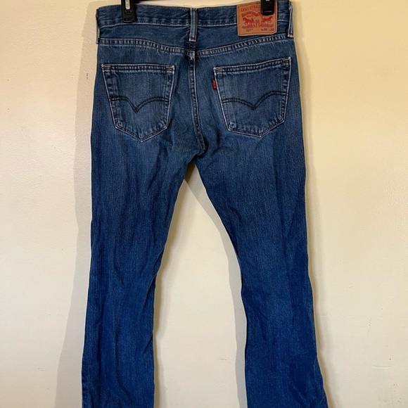 Levi Strauss 527 Classic Blue Mens Denim Jeans 30x30 - Picture 5 of 6